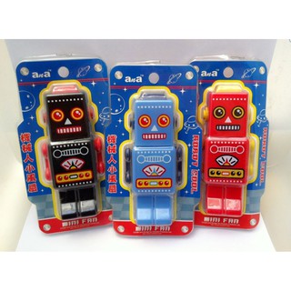 พัดลมมือถือ หุ่นยนต์ Robot 3 สี  (ANA)