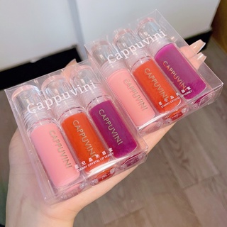 Cappuvini CP23 ลิปกลอส ลิปพลัมเปอร์ เติมเต็มร่องปาก ปากชุ่มชื้น อวบอิ่ม Lip Plumper Lip Gloss