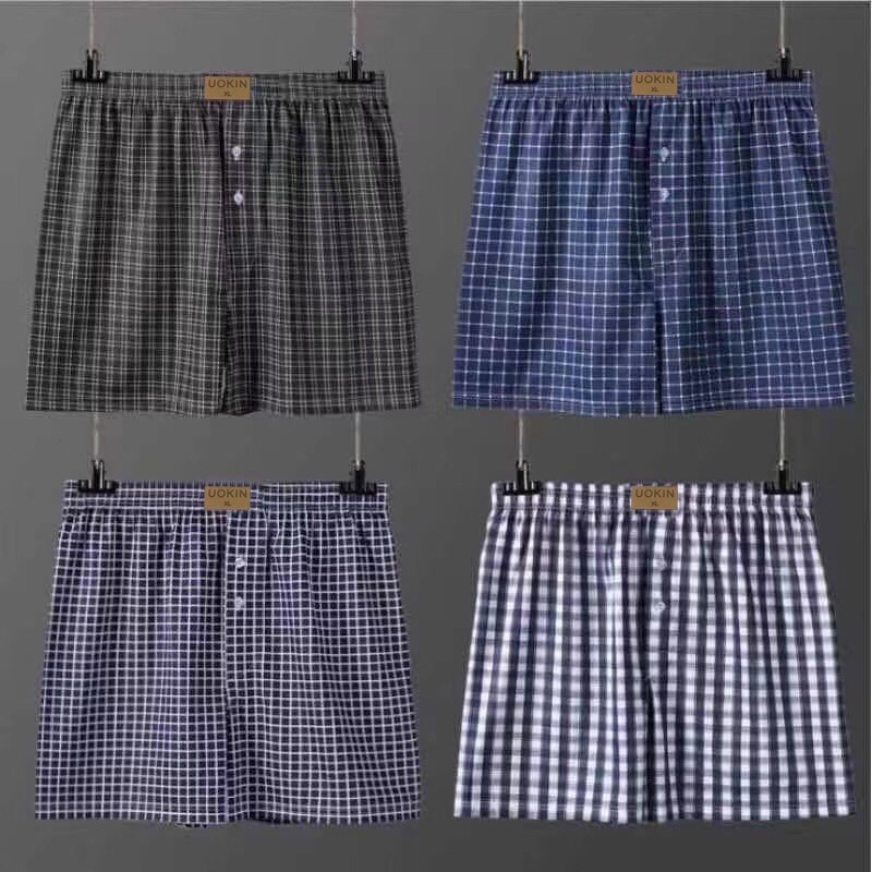 🔥พร้อมส่ง  บ๊อกเซอร์ 🔥Comfortable knitted underwear men🔥 แบร์น UOKIN เนื้อผ้านิ่ม ใส่สบาย เกรดพรีเมี