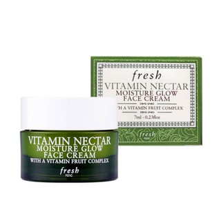 fresh vitamin nectar moisture glow face cream 7ml (no box)