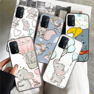 เคสโทรศัพท์มือถือแบบนิ่ม ลายดัมโบ้ สําหรับ Realme 2 A5 3 Pro 5 5i 5s Q 6 6i 7 7i