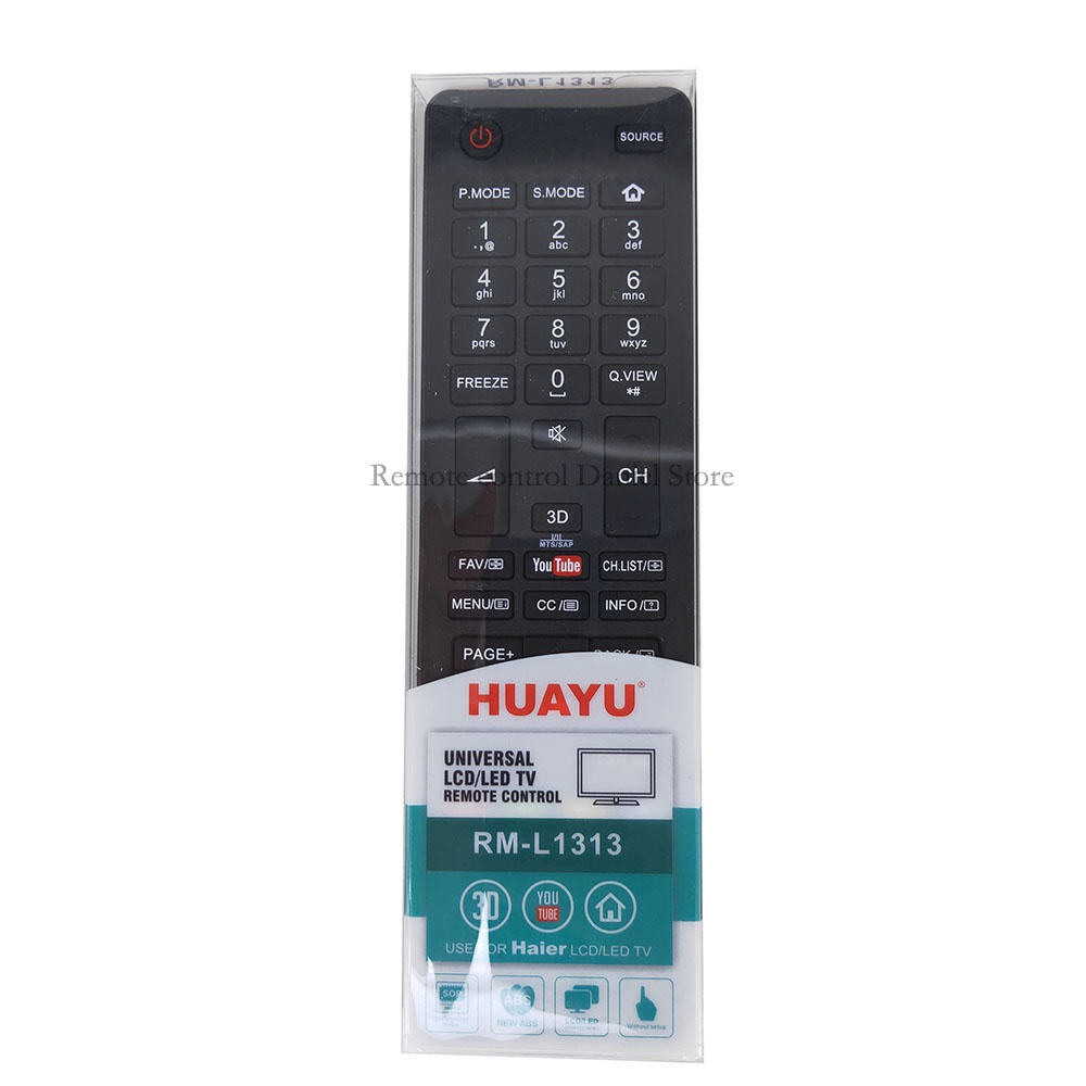 Rm-l1313 ใหม่ HTR-A10LA เปลี่ยนรีโมทคอนโทรลสําหรับ Haier TV LE32K6500DA LE40K6500DA LE55Q6500DUA LE5
