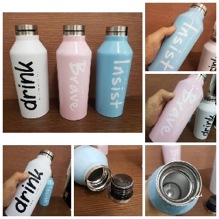 FASHION BOTTLE iNSULATED MUG VACUMM FLASK กระติกน้ำสูญญากาศ 350 ML