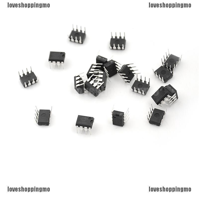 LOVESHOPPINGMO 20PCS IC JRC4558D 4558D DIP8 OP AMP DIP8