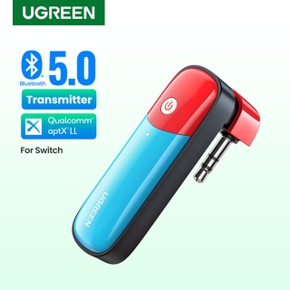 ราคาUgreen อะแดปเตอร์ส่งสัญญาณเสียงบลูทูธ 5.0 สําหรับ Nintendo Switch Lite 3.5 มม. AAC SBC