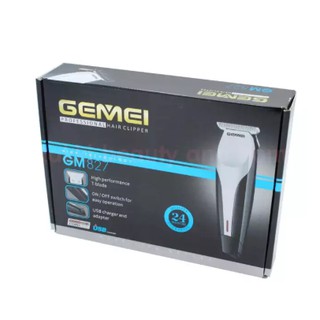 Geemy  GM-827  ปัตตาเลียนตัดแต่งทรงผมไร้สาย professional hair clipper