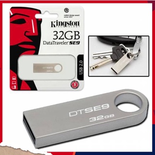 Kingston DataTraveler แฟลชไดรฟ์โลหะ SE9 4GB 8GB 16GB 32GB 64GB 128GB 256GB USB 2.0