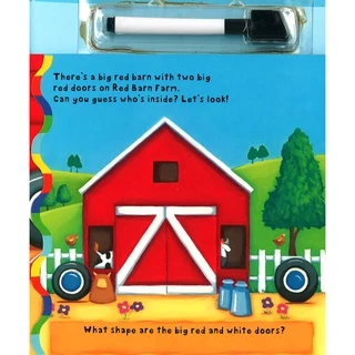 BBW หนังสือ Wipe Clean Playday : Farm Shapes & Sizes ISBN: 9781912738359