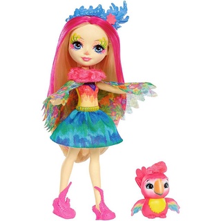 Enchantimals ตุ๊กตา เอนเชนติมอล Peeki Parrot Doll  babyshopy