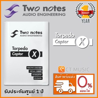 Two Notes Torpedo Captor X Reactive Loadbox DI and Attenuator