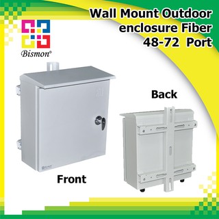 48-72 Port Wall Mount Outdoor enclosure Fiber - BISMON