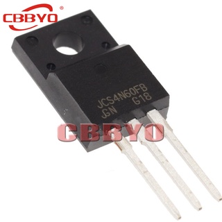 ชิ้นส่วนอิเล็กทรอนิกส์ JCS4N60F TO-220F 600V 4A JCS4N60 4N60 5 ชิ้น