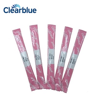 Clearblue Digital Ovulation Test เช็ควันไข่ตกแบ่งขาย 5 ชิ้น (Refill) สีชมพู