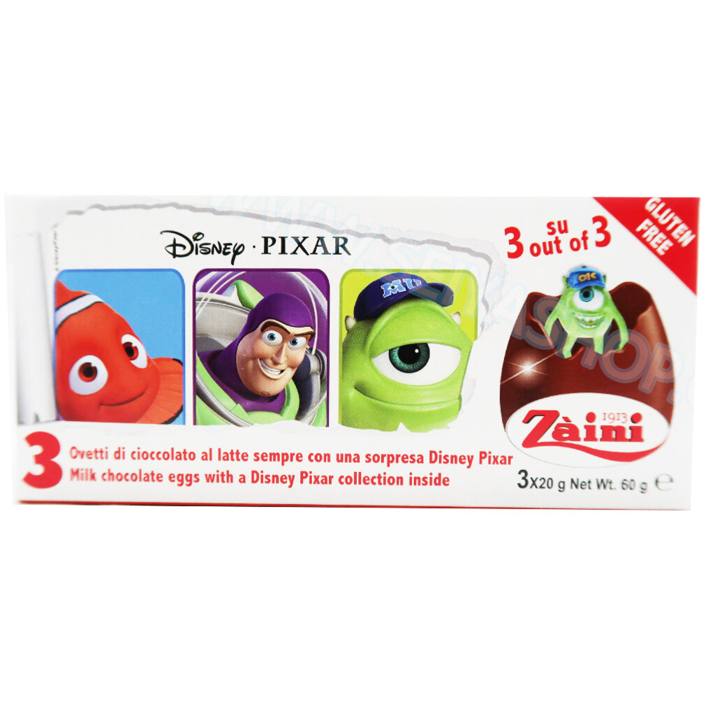 SU047 Zaini Chocolate Egg Surprise ไข่ เซอร์ไพร์ส ช๊อคโกแล๊ค พร้อมของเล่นสุดฮิต - Toy Story