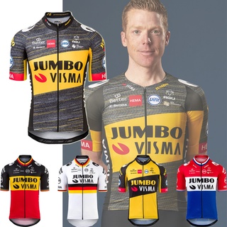 CBOX 21SS AAA Grade Pro Team Jumbo-Visma Cycling Jerseys Men Shirts Short Sleeve Bike T Shirts Tour De France