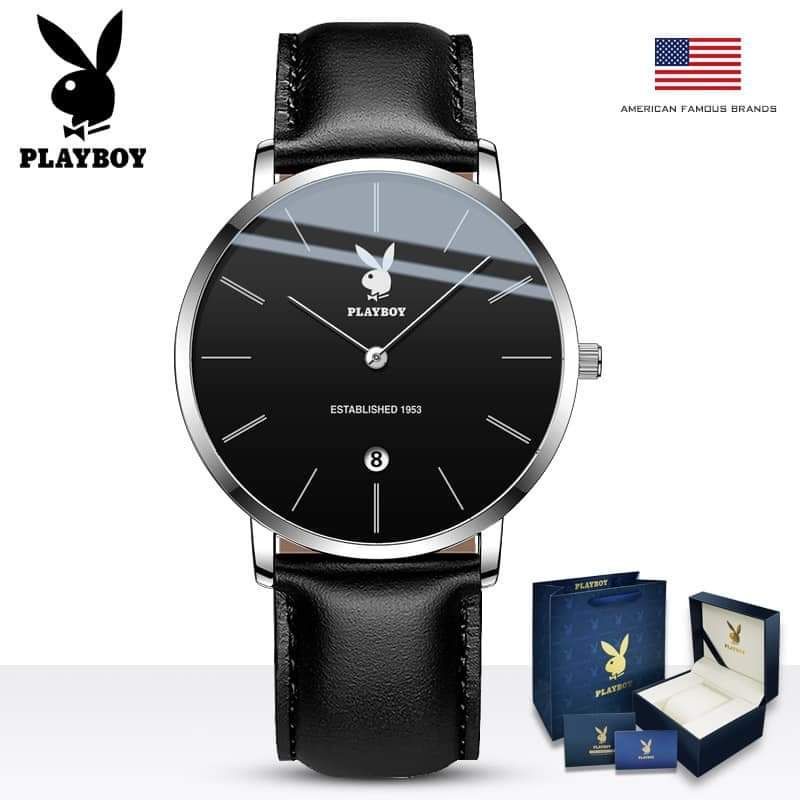 ⌚️นาฬิกาผู้ชายแบรนด์PLAYBOY แท้100%