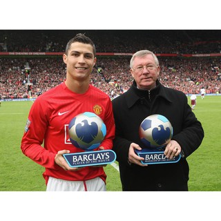 โปสเตอร์ Cristiano Ronaldo คริสเตียโน โรนัลโด Poster Manchester United MUFC Manu แมนเชสเตอร์ยูไนเต็ด แมนยู ฟุตบอล