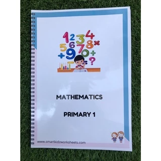ใบงาน Mathematics ป.1 EP/MEP/MSEP | ครบ 2 เทอม พิมพ์สีทั้งเล่ม 117 หน้า พร้อมแบบฝึกหัด+เฉลย