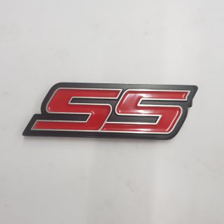 logo SS aluminum สีแดง