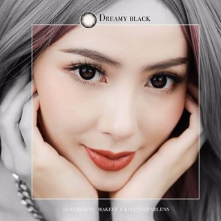 { ค่าสายตา } Dreamy Black ef.18 | Kitty Kawaii Plus เลนส์กรองแสง กันยูวี