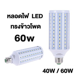 หลอดไฟ LED ทรงข้าวโพด 60W 6500K แสงขาว สำหรับไฟถ่ายรูป สตูดิโอ ชนิดขั้ว E27