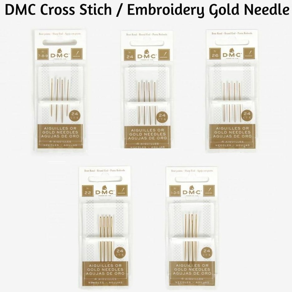 DMC เข็มปักงานครอสติส/embroidery