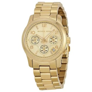 Michael kors runway นาฬิกาข้อมือ ผู้หญิง รุ่นโมเม mk5055 stainlesssteel watch in Gold