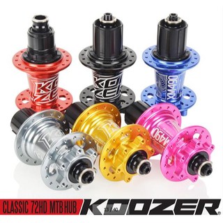 Koozer XM490 ฮับข้อต่อเบรคจักรยาน 32 หลุม 4 แบริ่ง สำหรับ จักรยาน MTB จักรยานเสือภูเขา 10 * 135 มม. QR100 * 15 12 * 142 มม.