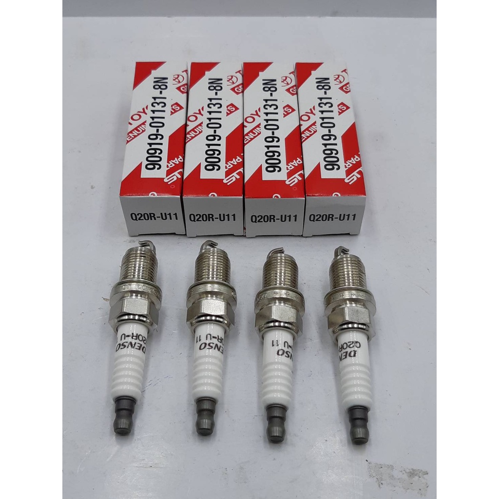 หัวเทียน Q20R-U11 สำหรับรถ TOYOTA Corolla AE-101/EE-100 / AE-111 / AE-112/HI-TORQUE/Soluna /AT-170/S