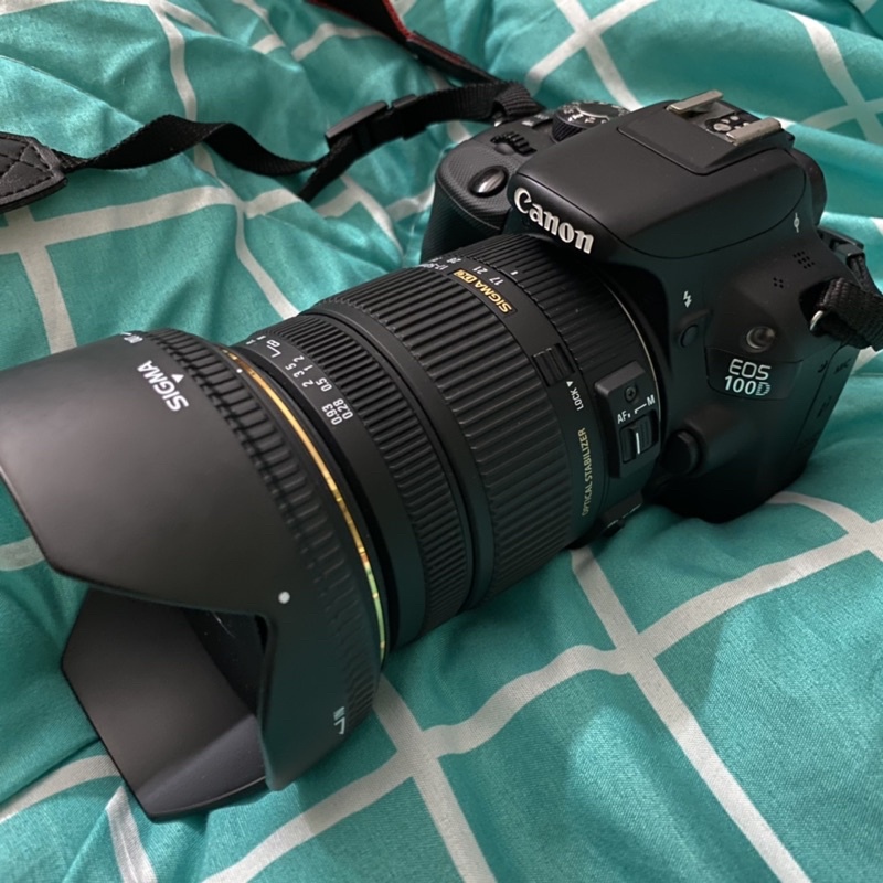 Canon 100D Sigma 17-50 F2.8