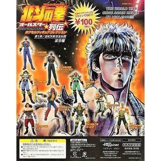 กาชาปอง หมัดเทพเจ้าดาวเหนือ COAMIX Fist of The North Star All Star Retsuden Mini Figure Gashapon Vol. 1 by Kaiyodo