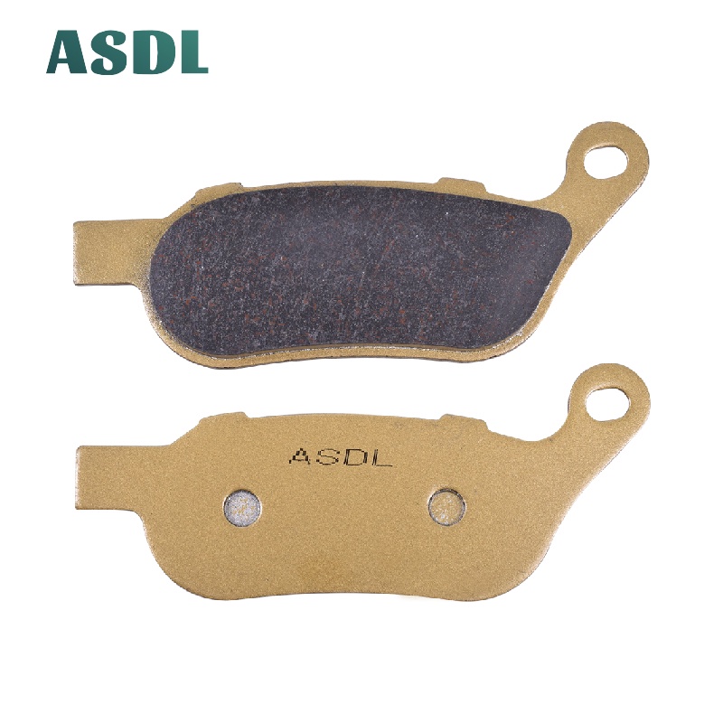 Asdl รถจักรยานยนต์ด้านหลังอะไหล่ผ้าเบรคสําหรับ HARLEY DAVIDSON FLSTC 1584 FXDBB 1690