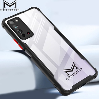 แท้💯% MCMEME Xiaomi Redmi 12 12C A1 10C Note 10 10s 9 9T 8 Pro 9S เคส เคสกันกระแทก แบบขอบนิ่ม-หลังแข็ง ของแท้ 💯%