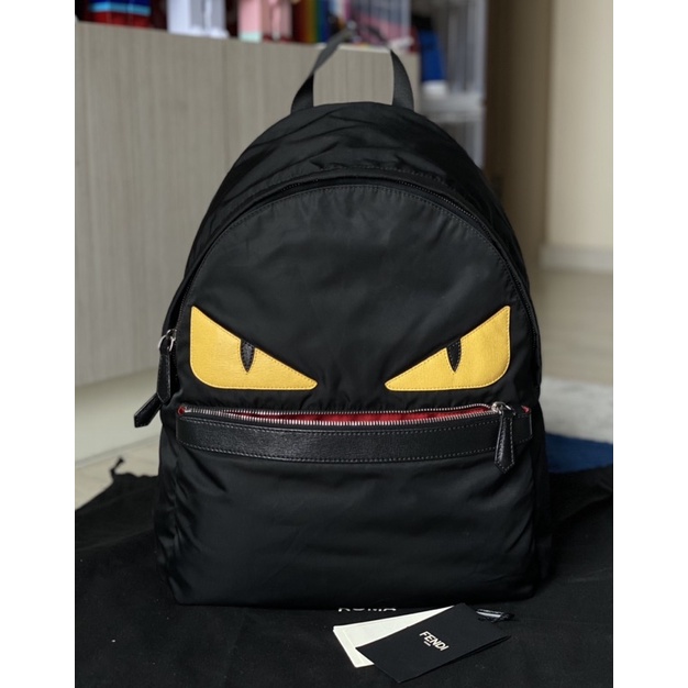 fendi monster backpack