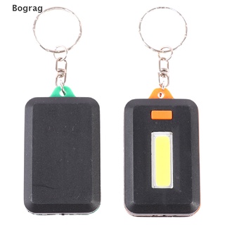 [Bogr] พวงกุญแจไฟฉายฉุกเฉิน LED COB 3 โหมด สําหรับตั้งแคมป์