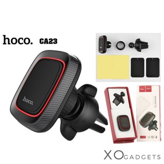 Hoco CA23 Magnetic Air Outlet Holder ที่วางโทรศัพท์แบบแม่เหล็กติดช่องแอร์ (black) ที่วางโทรศัพท์ ขาตั้ง