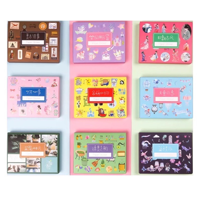 Stickers for bujo/bullet journal สติ๊กเกอร์ สำหรับ bullet journal craft book