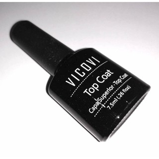 TOP COAT น้ำยาเคลือบเล็บ หลังจากพิมพ์เสร็จแล้ว