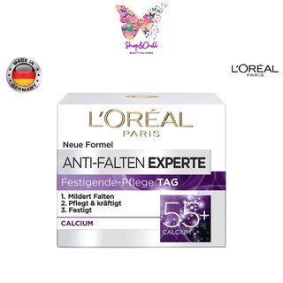 ครีมบำรุงผิวกลางวันสำหรับวัย 55+ LOréal Paris Anti-Wrinkle Expert Moisturizer 55+ Day Cream 50 ml