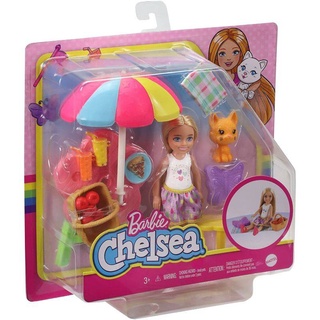 Barbie Cheisea ตุ๊กตาบาร์บี้เชลซี ปิดนิครุ่น HCK66