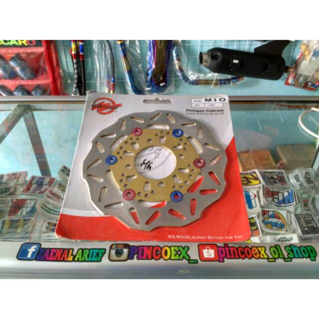 แผ่น Wilwood mio****