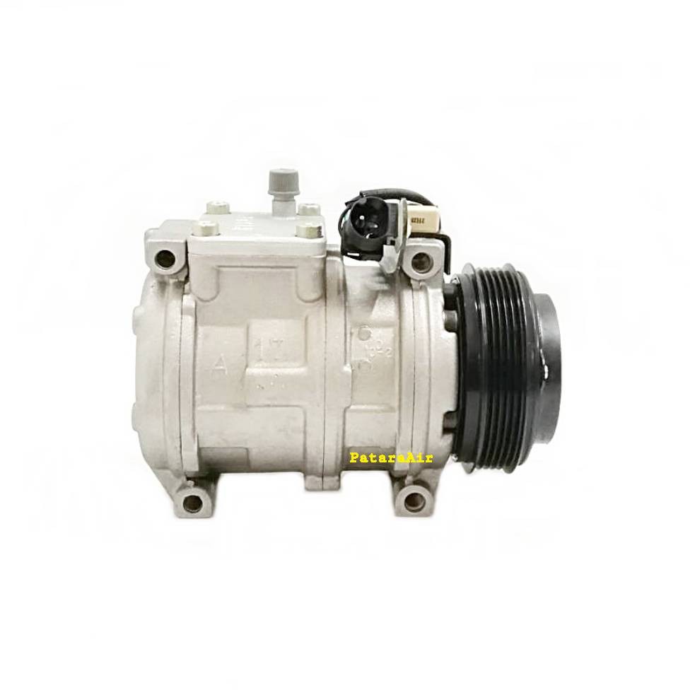 คอมแอร์ BMW E34 10PA17C หูยาว,E36 แท้! คอมเพรสเซอร์ แอร์ บีเอ็ม Series5 เด็นโซ่ คอมแอร์รถยนต์ ซีรี่ย