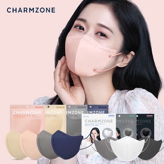 ✨พร้อมส่ง Charmzone tone up fit KF-AD mask ป้องกันไวรัสและฝุ่นPM2.5 เบาบางกว่าเดิม ผลิตและนำเข้าจากเกาหลี100%🇰🇷