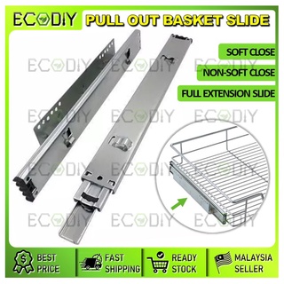 Ecodiy สไลด์ต่อขยายตะกร้า แบบนิ่ม ไม่นิ่ม สําหรับดึงตะกร้าออก