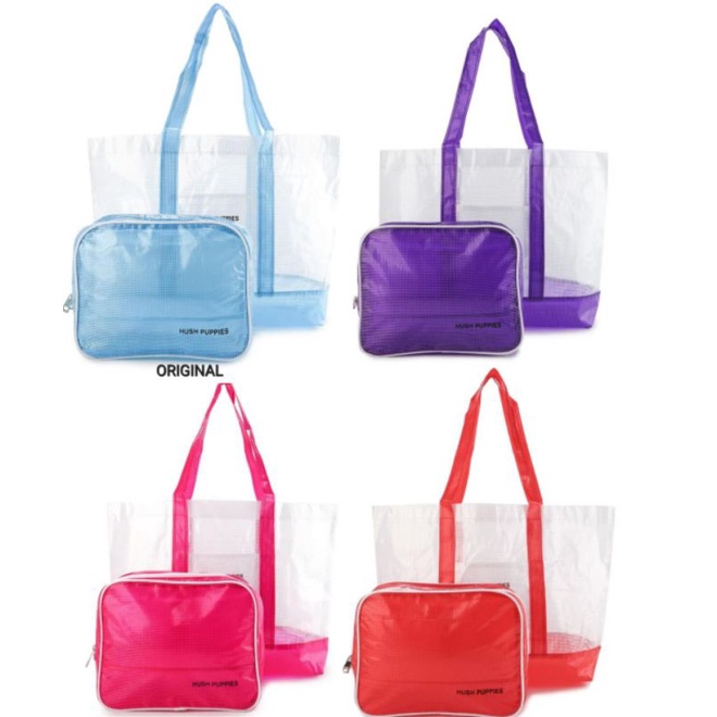 Hush Puppies ATHENA TOTTE+CLUTCH BAG/Hush Puppies/กระเป๋าใส