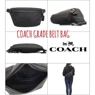 COACH GRADE BELT BAG  Code:B4D140365  แบรนด์แท้ 100% งาน Outlet