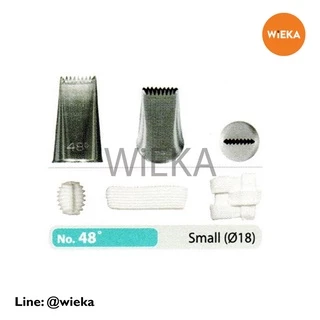 หัวบีบตะกร้า # 44/45/46/47/48/48S/151/895(2B)/897(1D)/898/789(200) หัวบีบเกาหลี Basketweave Tips
