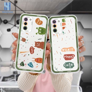 เคสใสใหม่ For Samsung A52 A13 A13LITE A23 A32 A12 A03 A51 A03S   S A50 A20S J7 Prime A02S A20 A50S    A30S A52S A30 M12 M01S  11 12 13  7 8 6 Plus ใส กันรอยกล้อง ลายมอนสเตอร์น่ารัก เคสโทรศัพท์