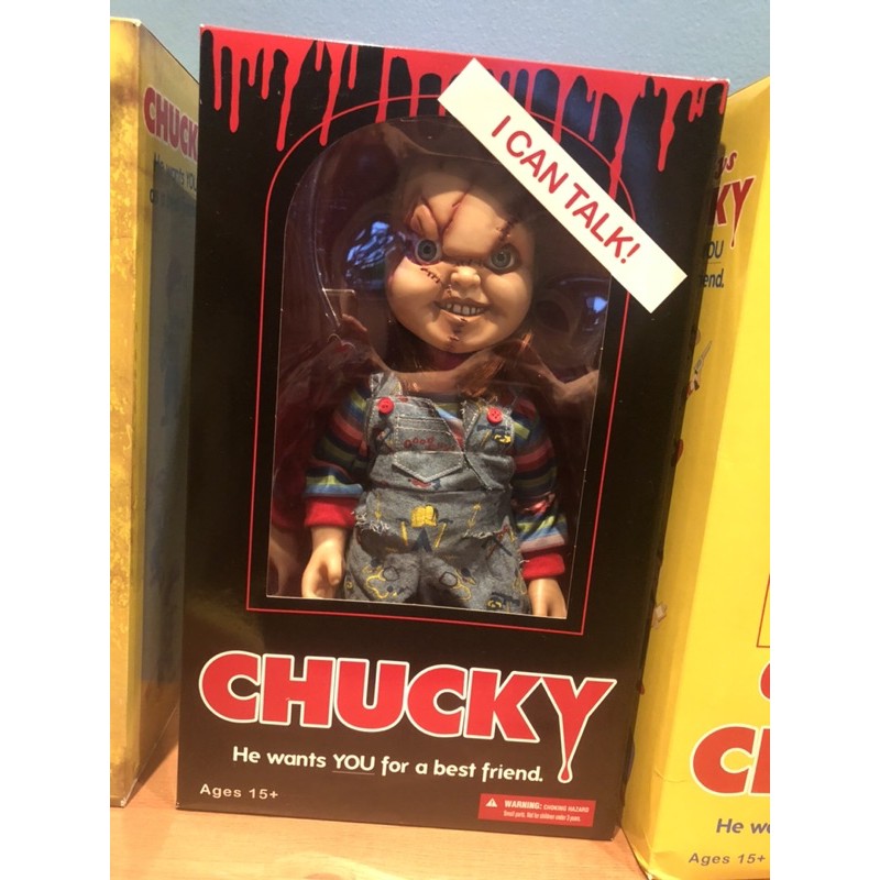 ตุ๊กตาชัคกี้ Chucky (Mezco Toyz) พูดได้ สูง 15 นิ้ว