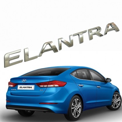 Elantra Braille สําหรับท้ายรถ Hyundai Elantra - ตัวอักษร Elantra
